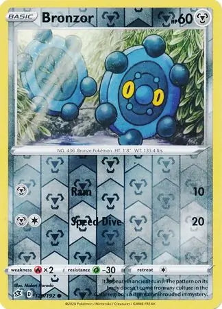 Rebel Clash Bronzor #129/192 reverse holo